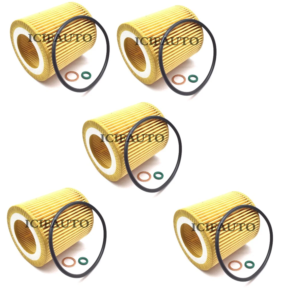 

5X масляный фильтр для BMW E60 E61 E84 E85 E90 E91 E92 E93 128i 135i 323i 325i 328i 523i 525i 530i X1 X3 X5 Z4 3.0 L6 11427566327