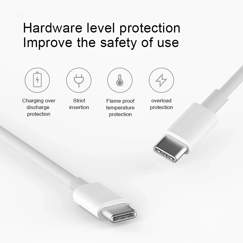 PD3.0 USB-C to Type C 200W Fast Charging Data Cable for Samsung S21 S22 MacBook Pad Pro Huawei Xiaomi Data Transfer Cable