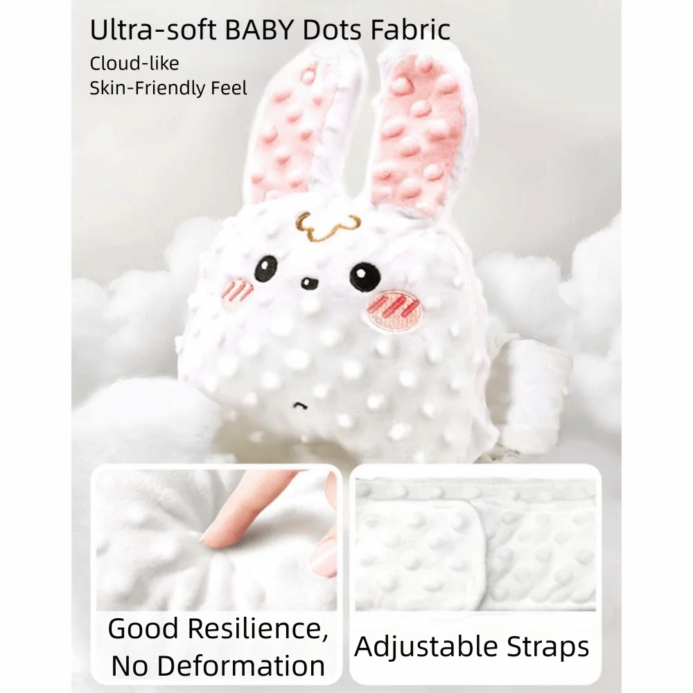 3 Modes Infant Sleep Hand Pat Remote Control Adjustable Straps Baby Sleep Soothing Palms Cartoon Animal Shape