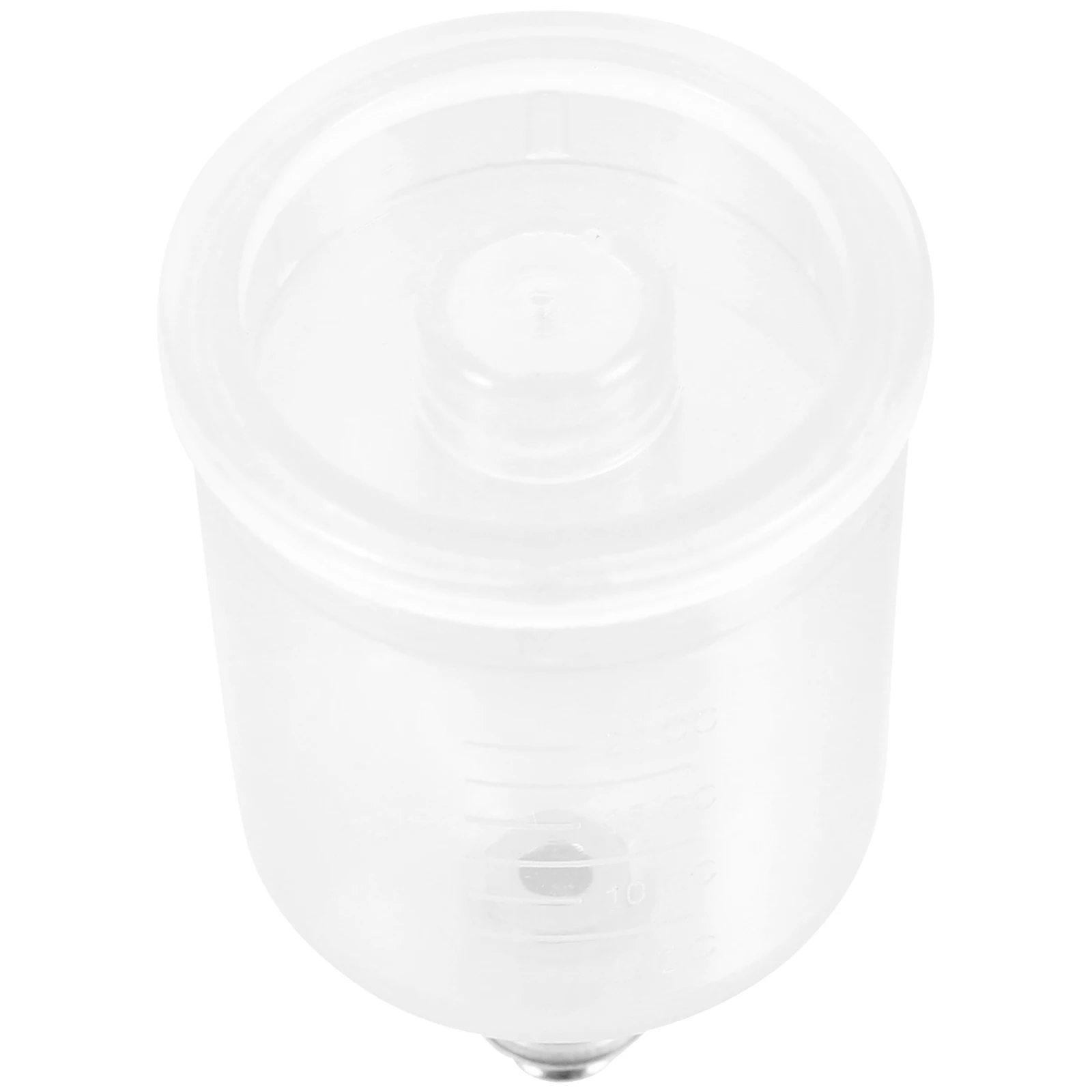 

1pcs Detachable Airbrush Pigment Cup Reusable Plastic Spray Paint Container Large Capacity Replaceable Clear Cup Multiple Colors