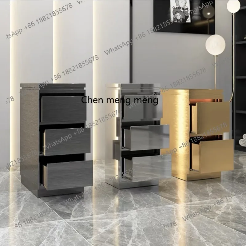 

Hair salon hair salon storage cabinet household modern simple multi-layer storage cabinet manufacturer