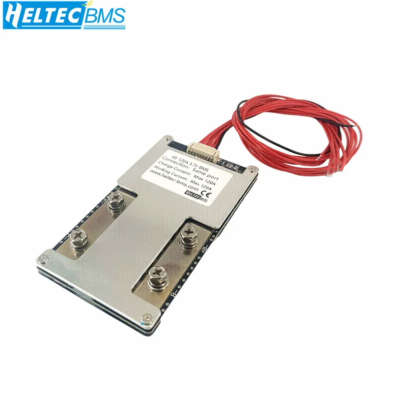 

Heltecbms 8S Lifepo4 BMS 8S 120A 18650 BMS Balance Board for 3.2V LifePO4 Battery protection board 29V 25.6V