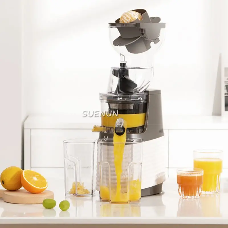 Low speed juicer Original juicer Household residue juice separation Large caliber juicer Bud multi-function full-automatic fried