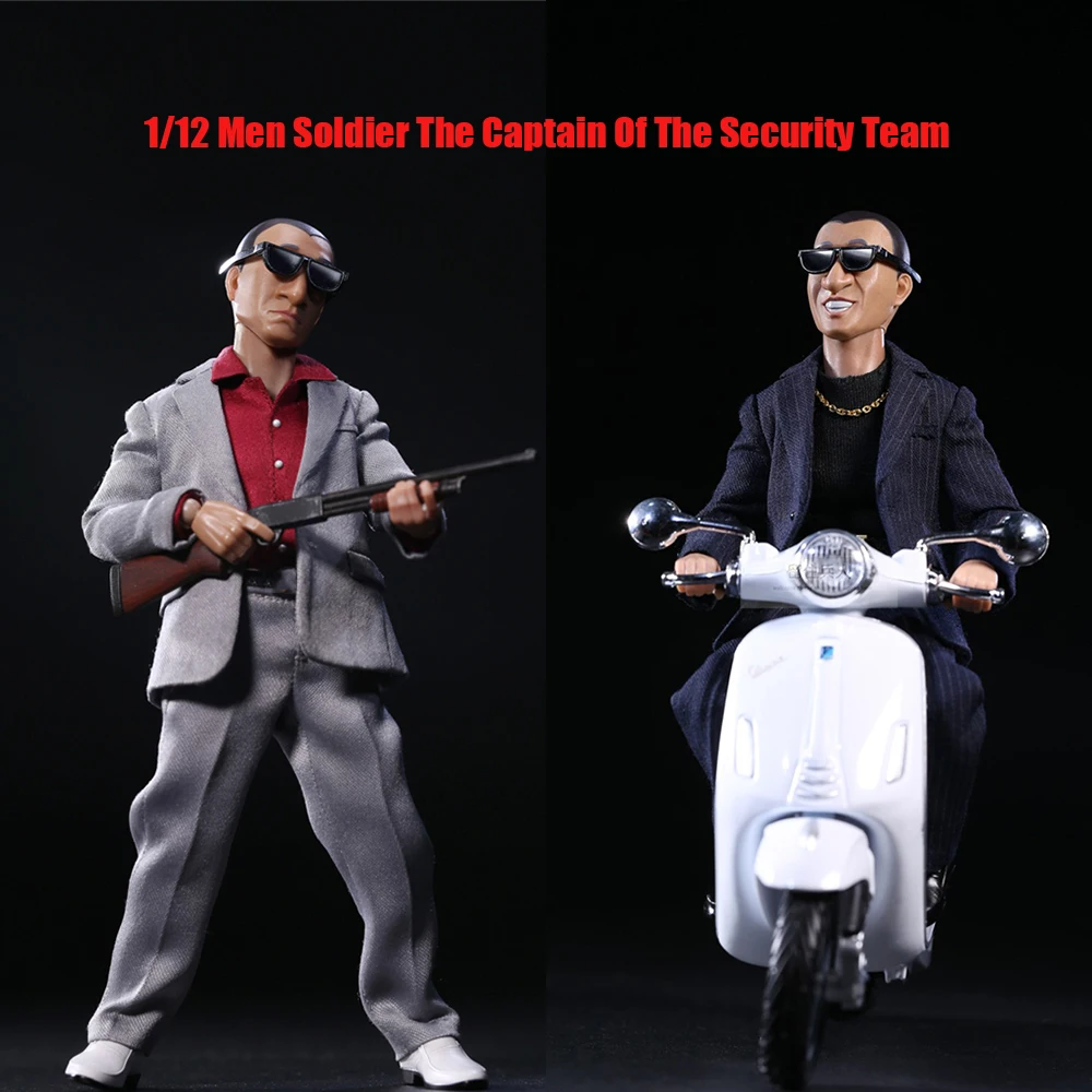 

BOBTOYS CJH-005 1/12 мужчин солдат капитан команды безопасности Оригинальные Забавные куклы полный комплект 6 дюймов экшн-фигурки модели игрушки