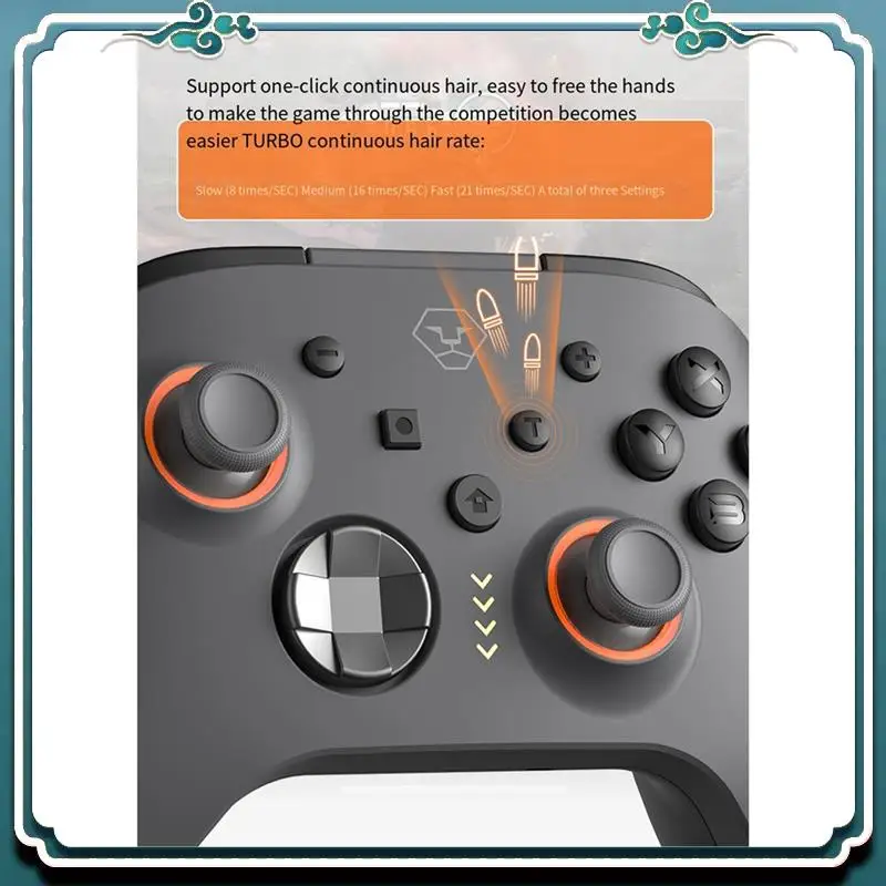 

Easy To Use Wireless Bluetooth Joystick For Switch Great Sage Generation Gamepad HD Vibration Macro Programming Hall Joystick