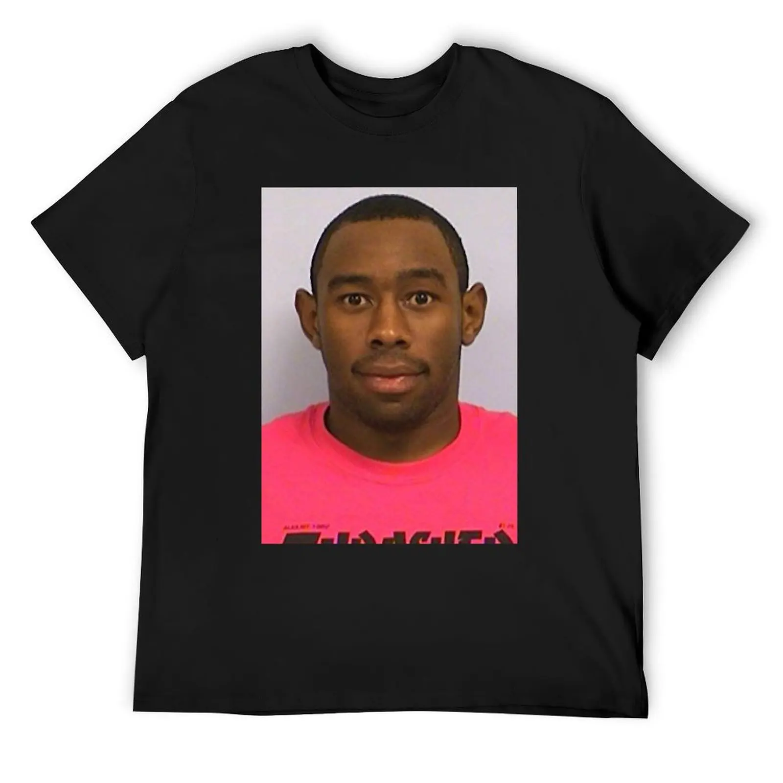 

Футболка Tyler Mugshot, мужские черные футболки с изображением животных и принцессы для мальчиков, хлопковые футболки с рисунком, мужские футболки