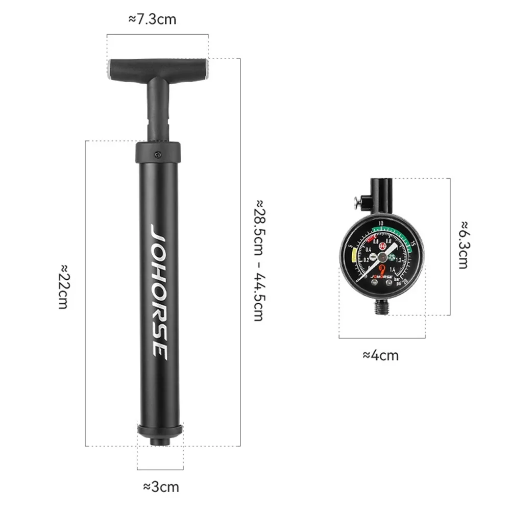 Ball Hand Pump Portable Soccer Pump Inflator Compact Basketball Pump Multifunction Manual Air Pump for Football Volleyball