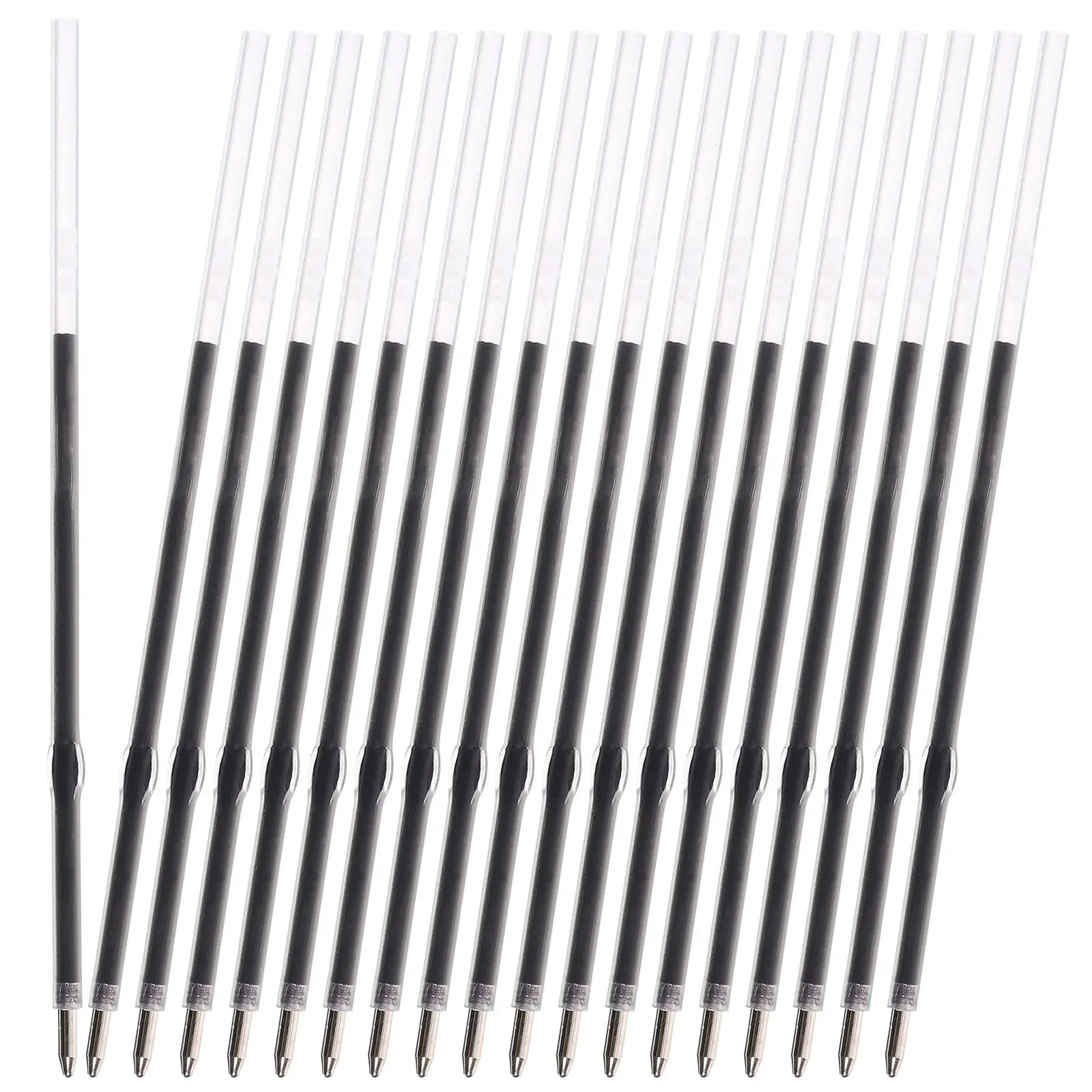 100 Pcs Colored Gel Pens Press The Ballpoint Refill Ink Refills for Multi-function Multifunction Professional Office