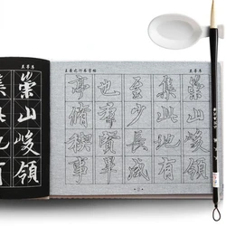 Reusable Thicken Water Writing Cloth Calligraphy Copybook Running Script Calligraphy Brush Copybook Set Water Writing Cloth Book