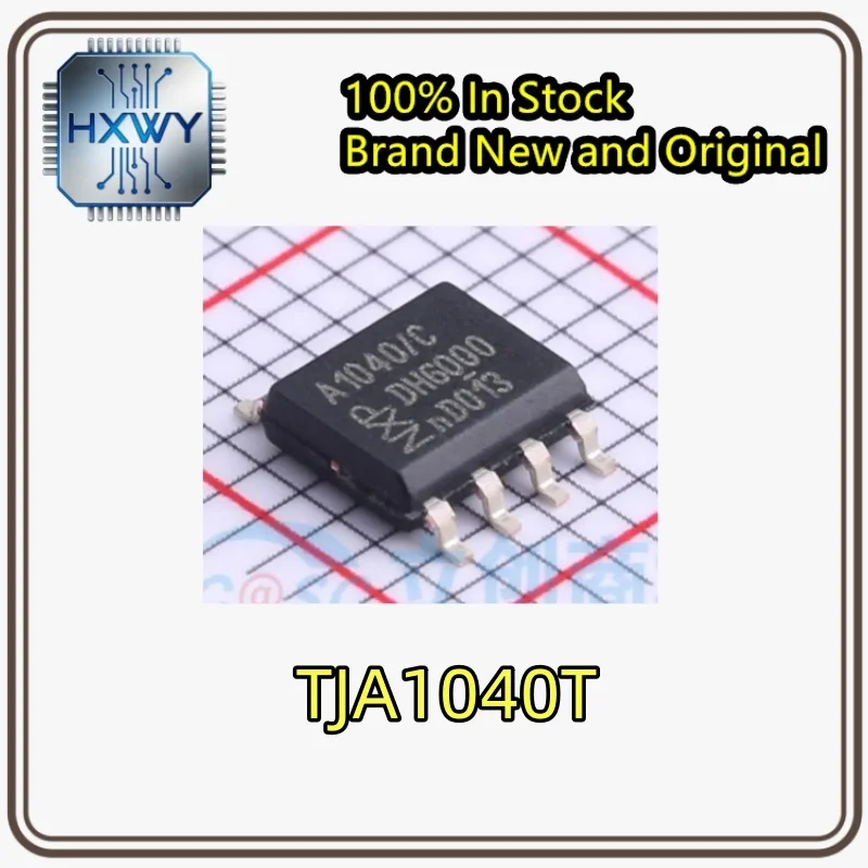 5/20 piece original genuine surface mount TJA1040T/CM A1040/C SOP-8 CAN bus transceiver chip 1 transceiver chip neworiginalstock