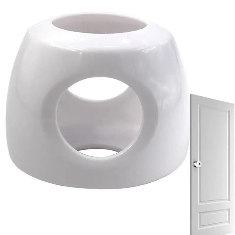 Child Proof Door Knob Covers Babies Proof Safety Locks For Doors Door Knob Covers Installs Easily Round Door Knob Cover For Kids