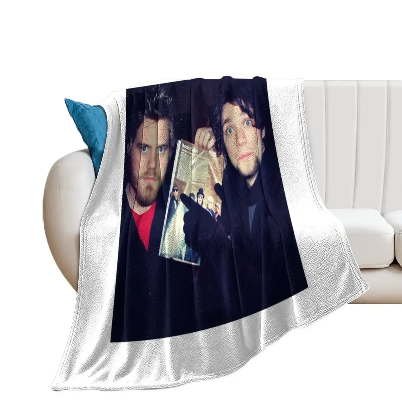 Bam And Ryan jackass Throw Blanket Heavy Decoratives Blankets