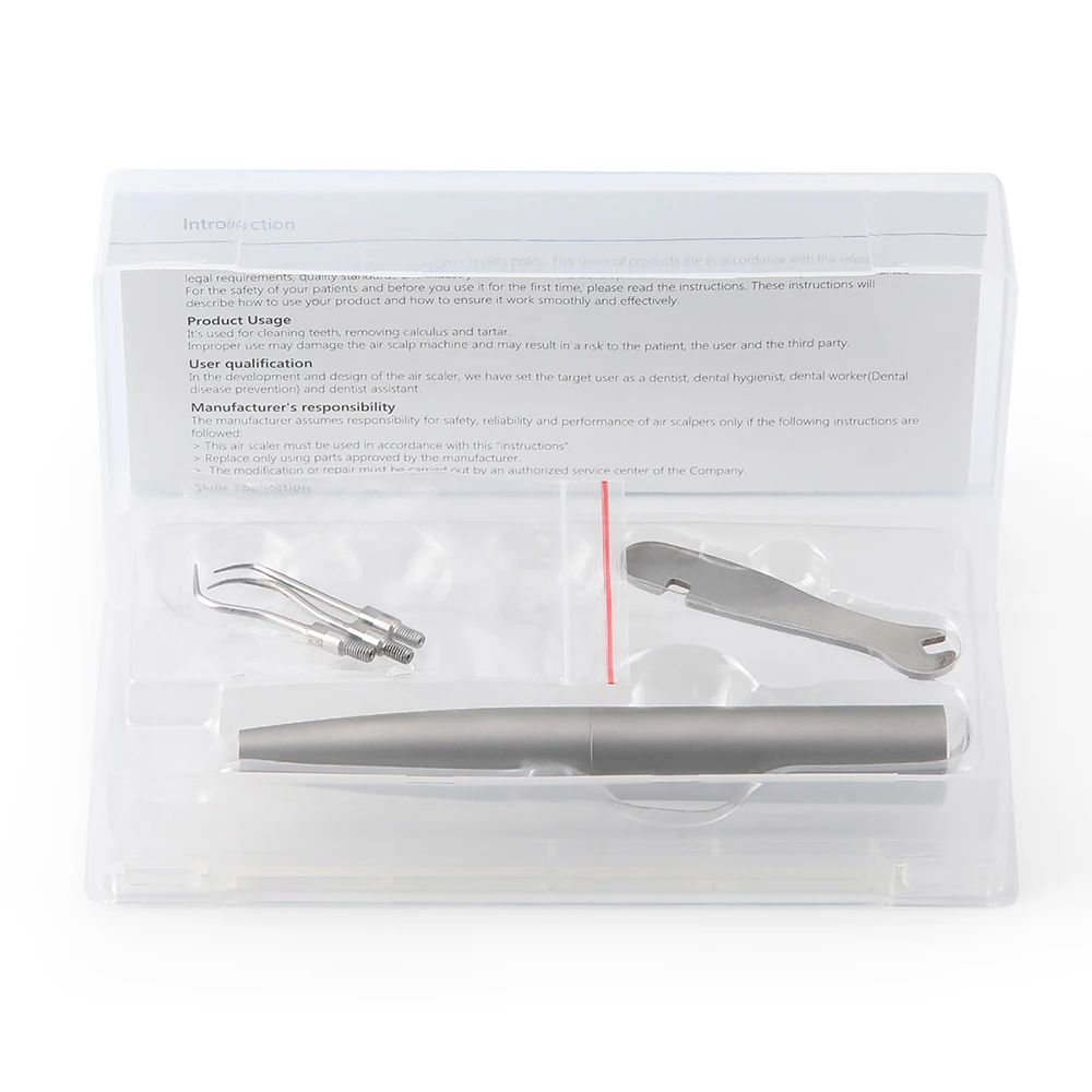 AZDENT Dental Air Scaler Handstück Sonic S mit 3 Spitzen, passend für KAVO MULTIflex-Kupplung, Zahnarztinstrument – Detail 7