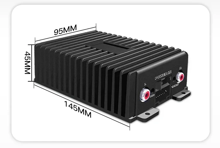 MCX High Power Car Audio Dsp Versterker Processor Auto Stereo Eindversterker Monoblock Dsp Voor Android Groot Scherm