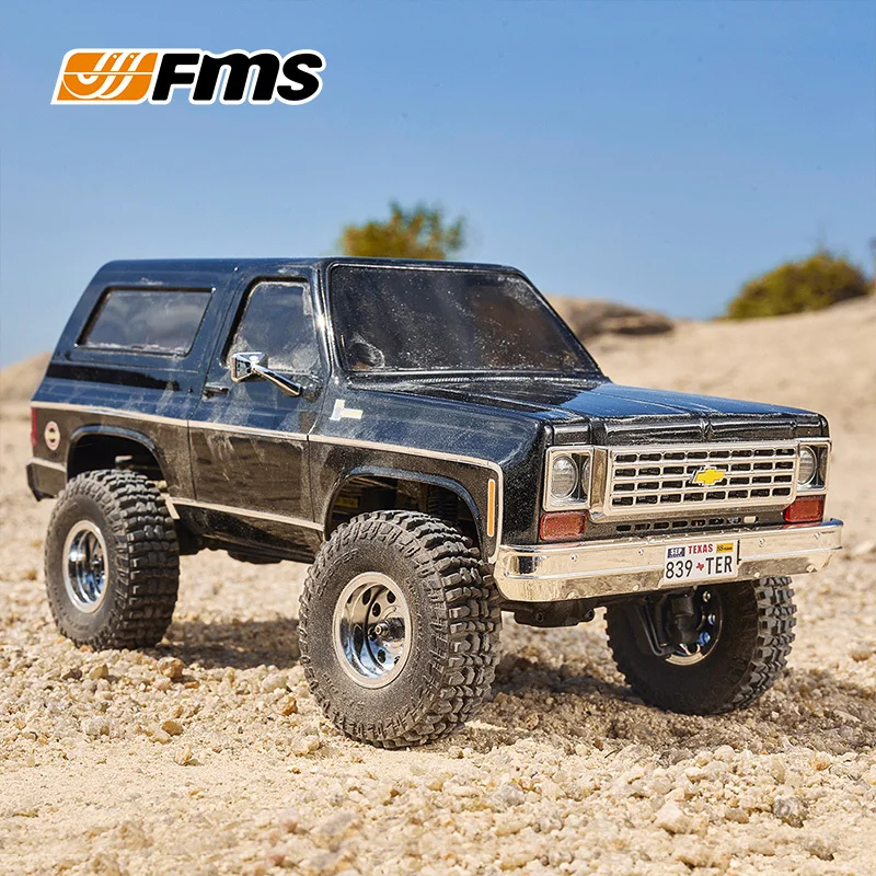 New Fms 1/24 Fcx24 K5 Rc Cars Pickup Remote Control Climbing Off-Road Vehicle Simulation Model Double Speed Gearbox Boy Toy Gift