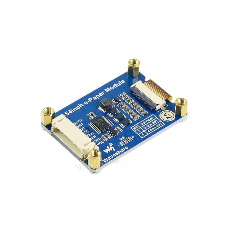 200X200, 1.54-inch electronic ink display module, SPI interface