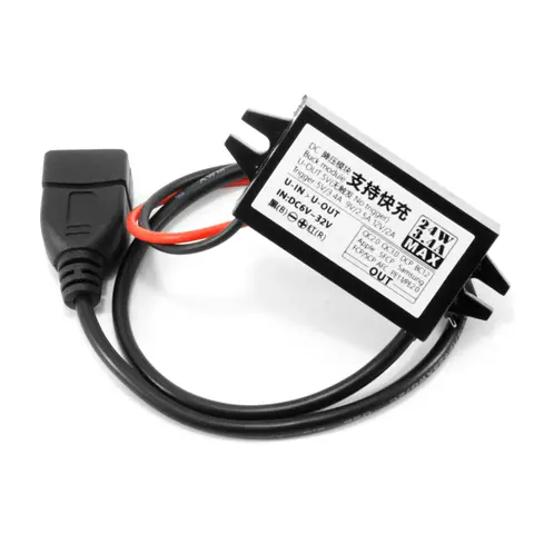 DC 6V-32V Buck Converter Support QC2.0/3.0 Step Down Converter 24W 3.4A Volt Transformer Voltage Regulator Board