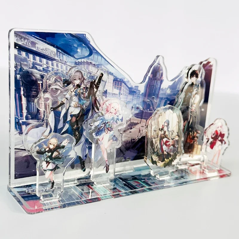 

Game Honkai: Star Rail Firefly Silver Wolf Aventurine Cosplay Acrylic High Appearance Level Cute Multiplug Standing Sign Ambitus