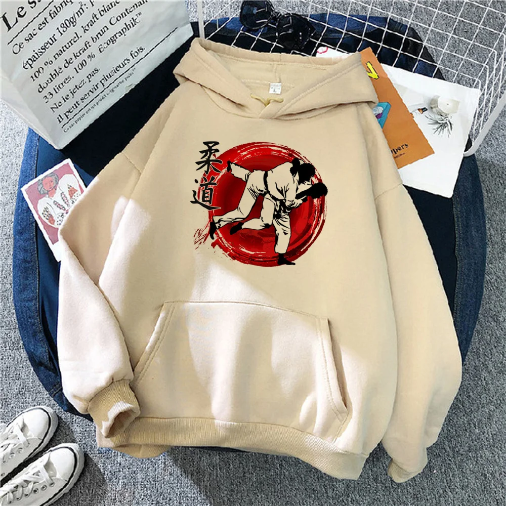 

Judo hoodies women streetwear 2023 aesthetic sweat y2k hoddies women anime sweater