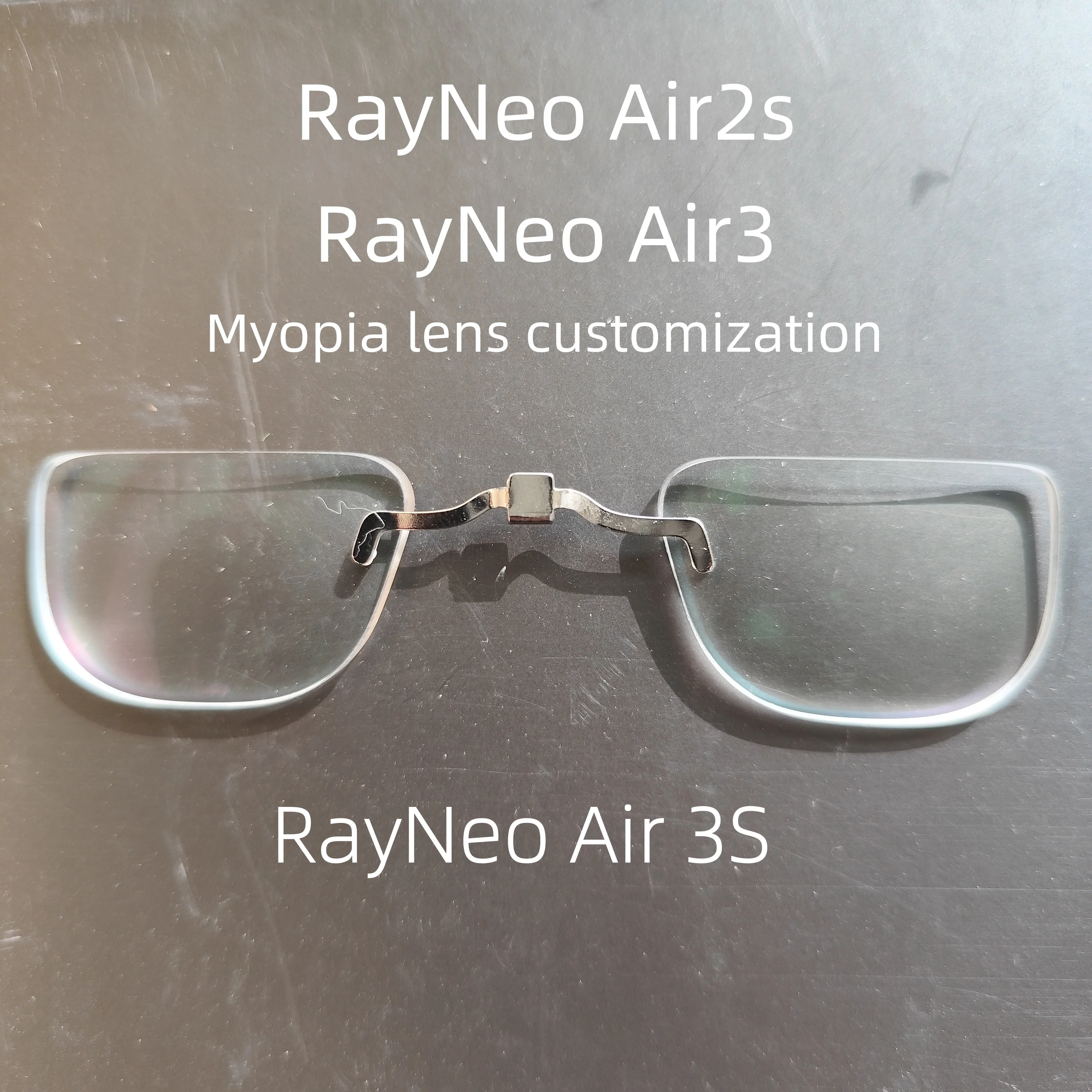 Para TCL RayNeo Air/Air plus/Air2/Air2S/Air3/Air3S/Pro, NXTWEAR S + lentes de óculos personalizadas, miopia, hipermetropia, anti-luz azul