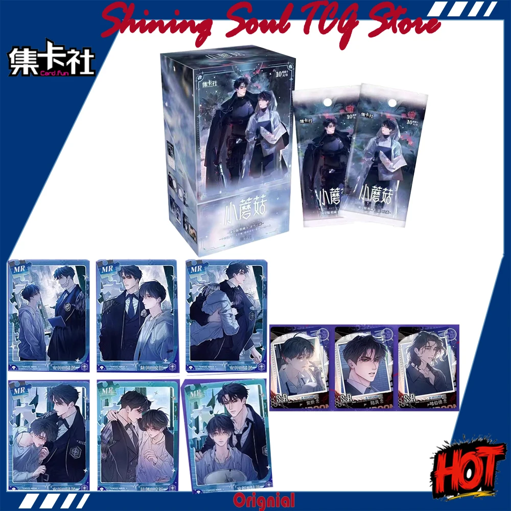 Card.Fun Little Mushroom Card Vol.2 Caja Completa Versión Firefly, Mercancía Oficial de Anime Coleccionable del Abismo Postapocalíptico, Regalos