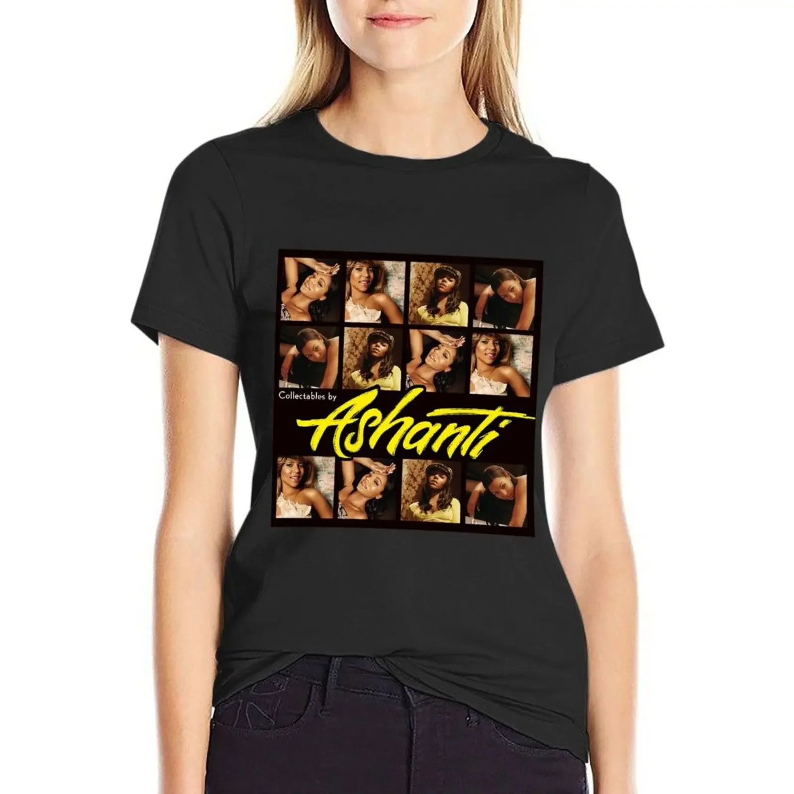 

Collectables by ashanti T-Shirt blanks plain korean fashion Short sleeve tee Women's t-shirt