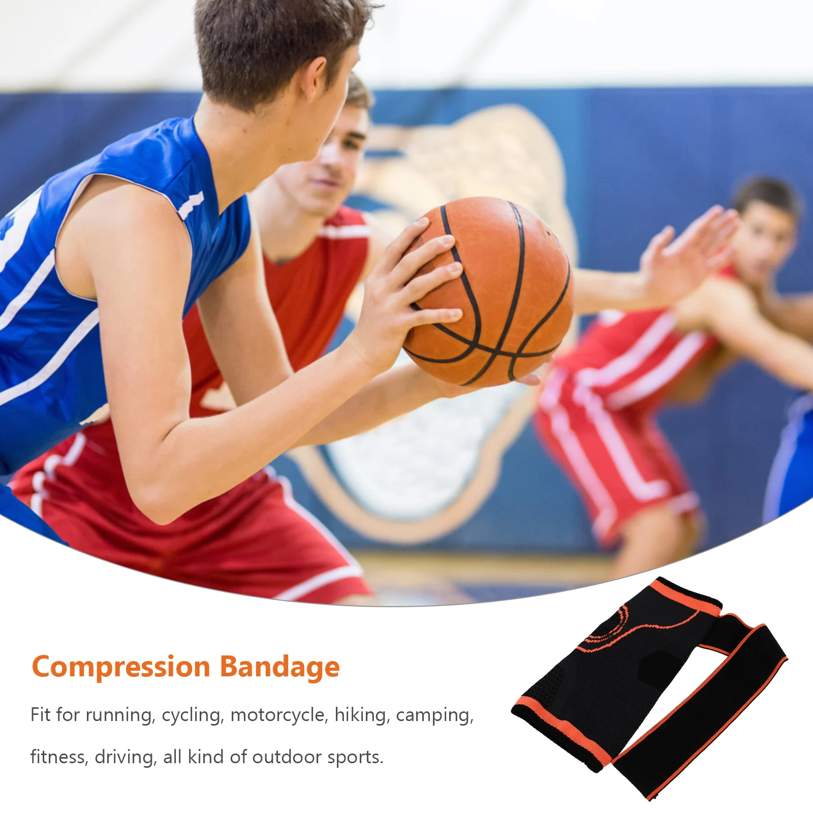 

1pc Breathable Outdoor Elbow Guard Compression Arm Sleeve Uv Protection Sports Support Climbing Running Hiking Fitness Unisex