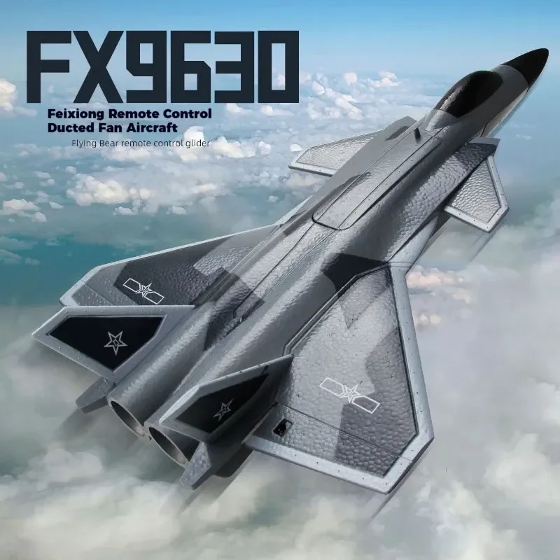 FX9630  RC J20 Ducted Fan Fighter Jet Electric Fixed Wing Airplane EPP Foam Durable RC Model Aircraft Toy For Hobbyists Kids