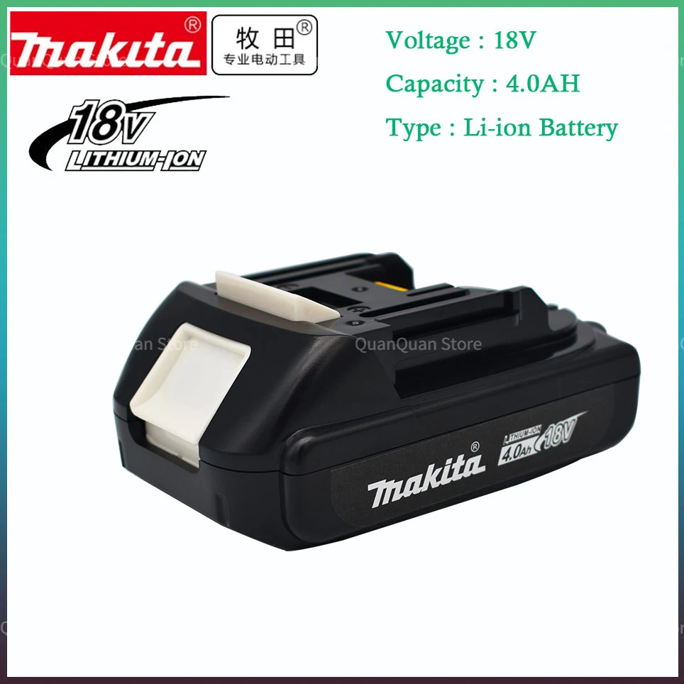 

Makita мощная аккумуляторная батарея 18В 3,0 Ач/4,0 Ач/5,0 Ач, перезаряжаемая литиевая батарея, совместимая с BL1840 BL1860 и т. д.