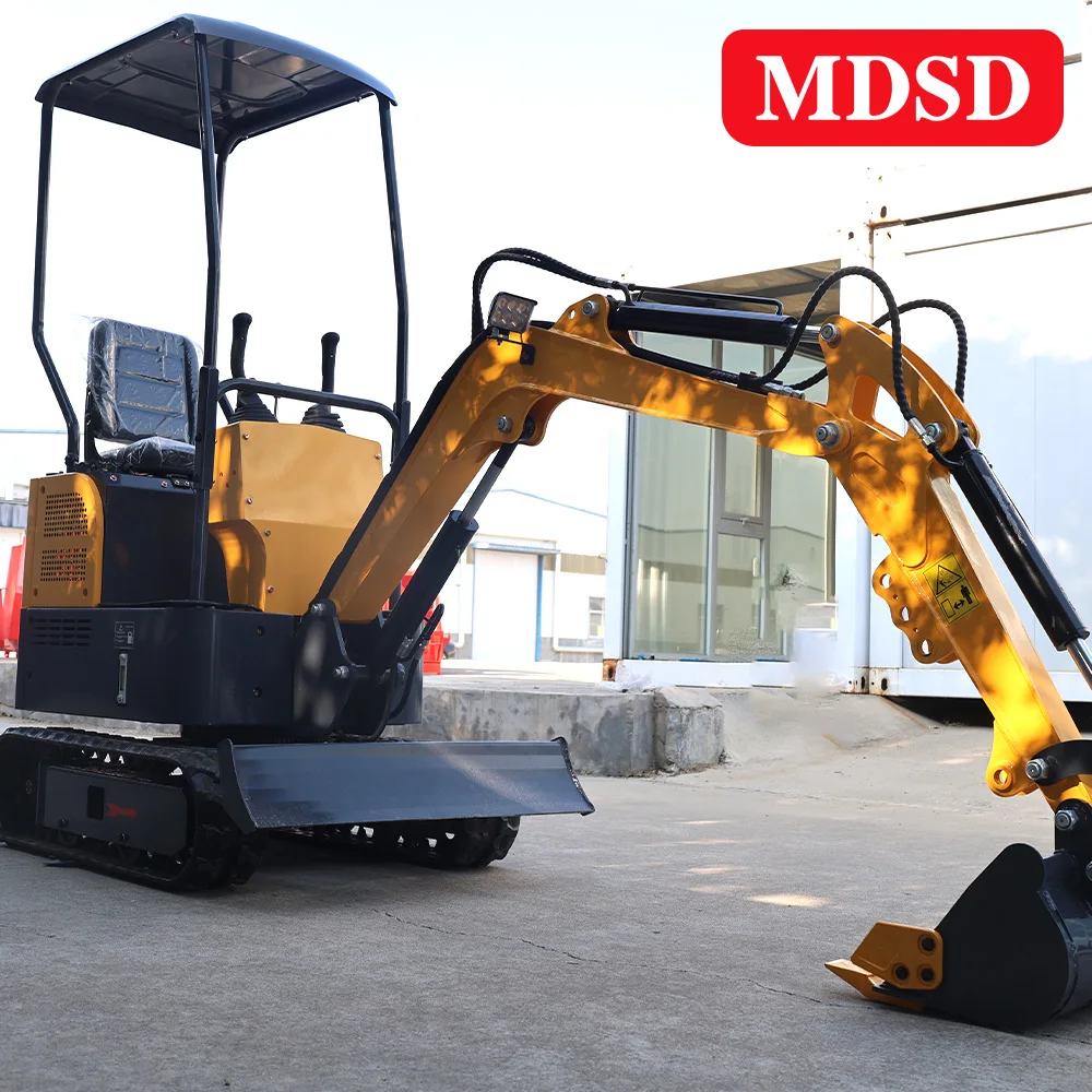 جميع التضاريس 3 طن حفارة صغيرة حفار هيدروليكي صغير مع المرفقات حفارة صغيرة لمشروع الري مزرعة البناء