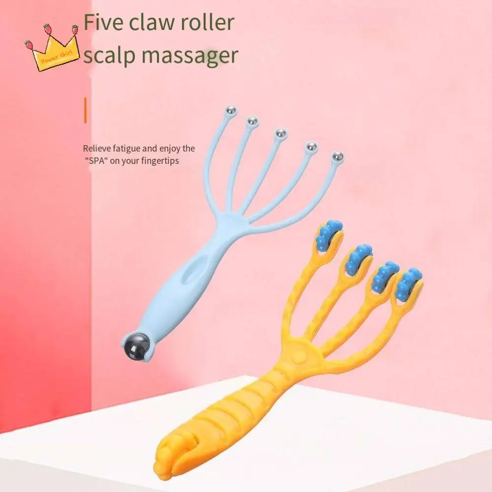 

Steel Ball Dredge Meridians Relax Artifact Claw Head Grasping Artifact Head Therapy Artifact Claw Scalp Massager Head Massage