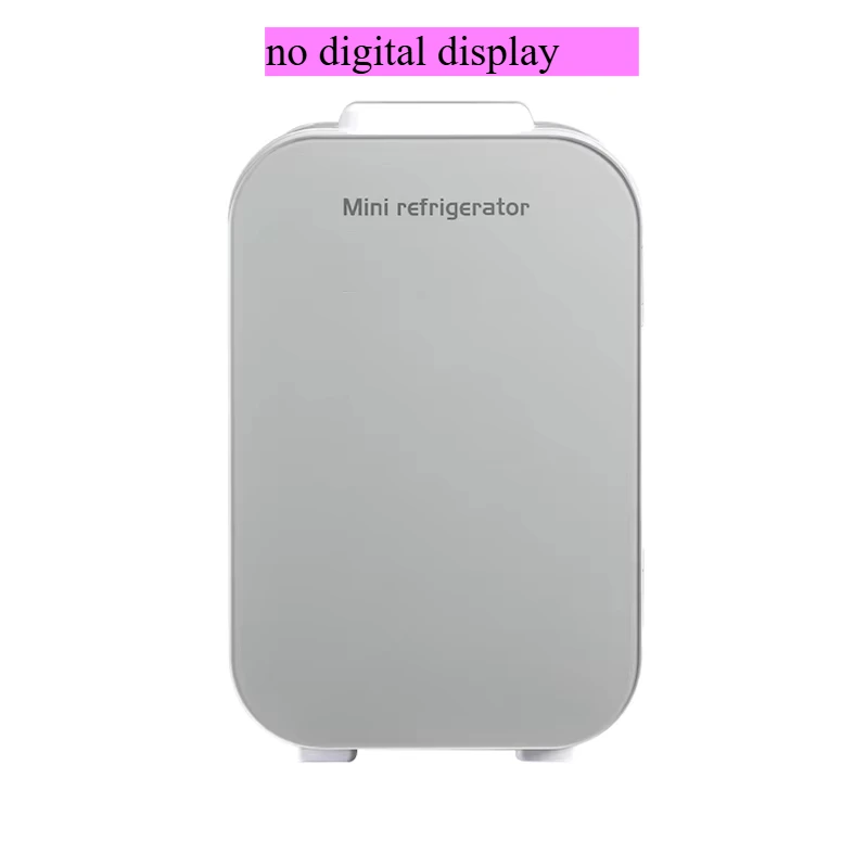 top sale Factory Directly 8L Silver color Car Refrigerator AC220V/DC12V  Portable Car Refrigerator Mini Fridge for Car and home