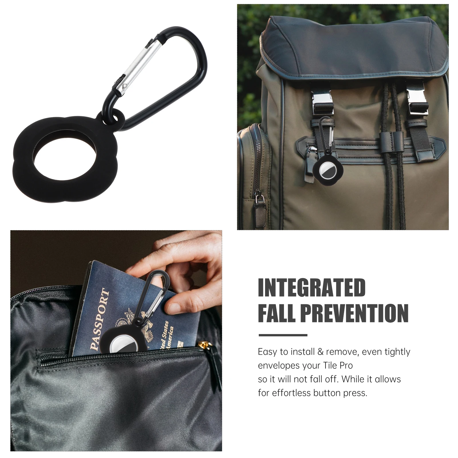 

4pcs Silicone Tracer Protective Case Scratch Resistant Durable Sleeve For Pet Collar Anti-Wear Smart