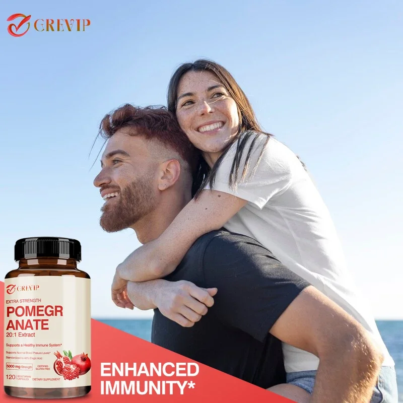 Pomegranate Extract - Maintains Normal Blood Pressure Levels and Improves Mental Health