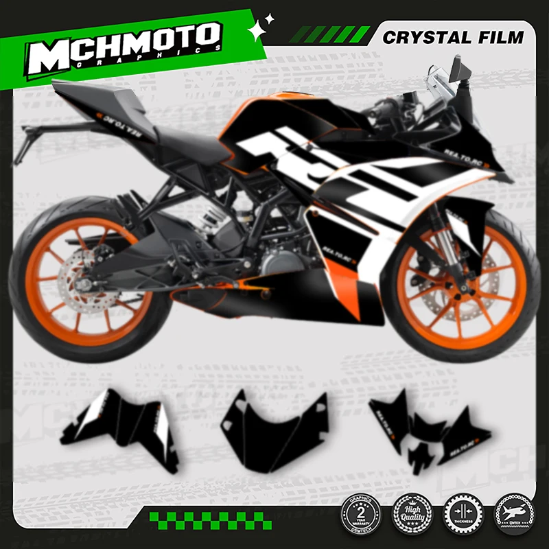 

MCHMFG For KTM 2014 2015 2016 RC250 RC390 Custom Team Motorcycle Graphics Background Decals Stickers Kits
