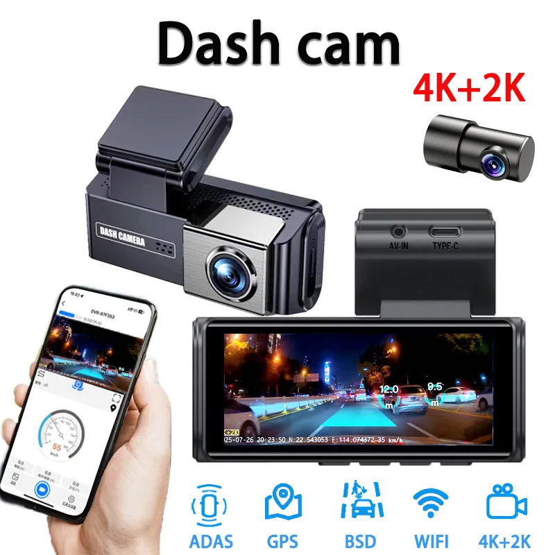 Czsky 4K Dash Cam F… - image