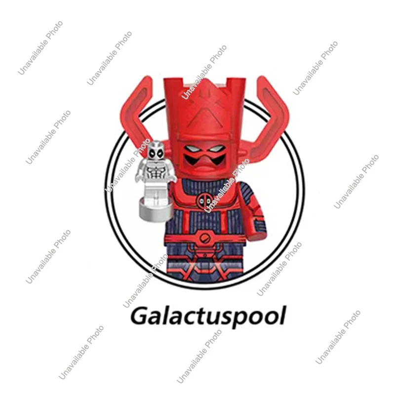 Figurines d'action Deadpool, Venompool, plus sombre, Apool, Wolverine, blocs de construction, série de jouets, G0172, GH0170, GH0567, GH0568, GH0570, 1 pièce