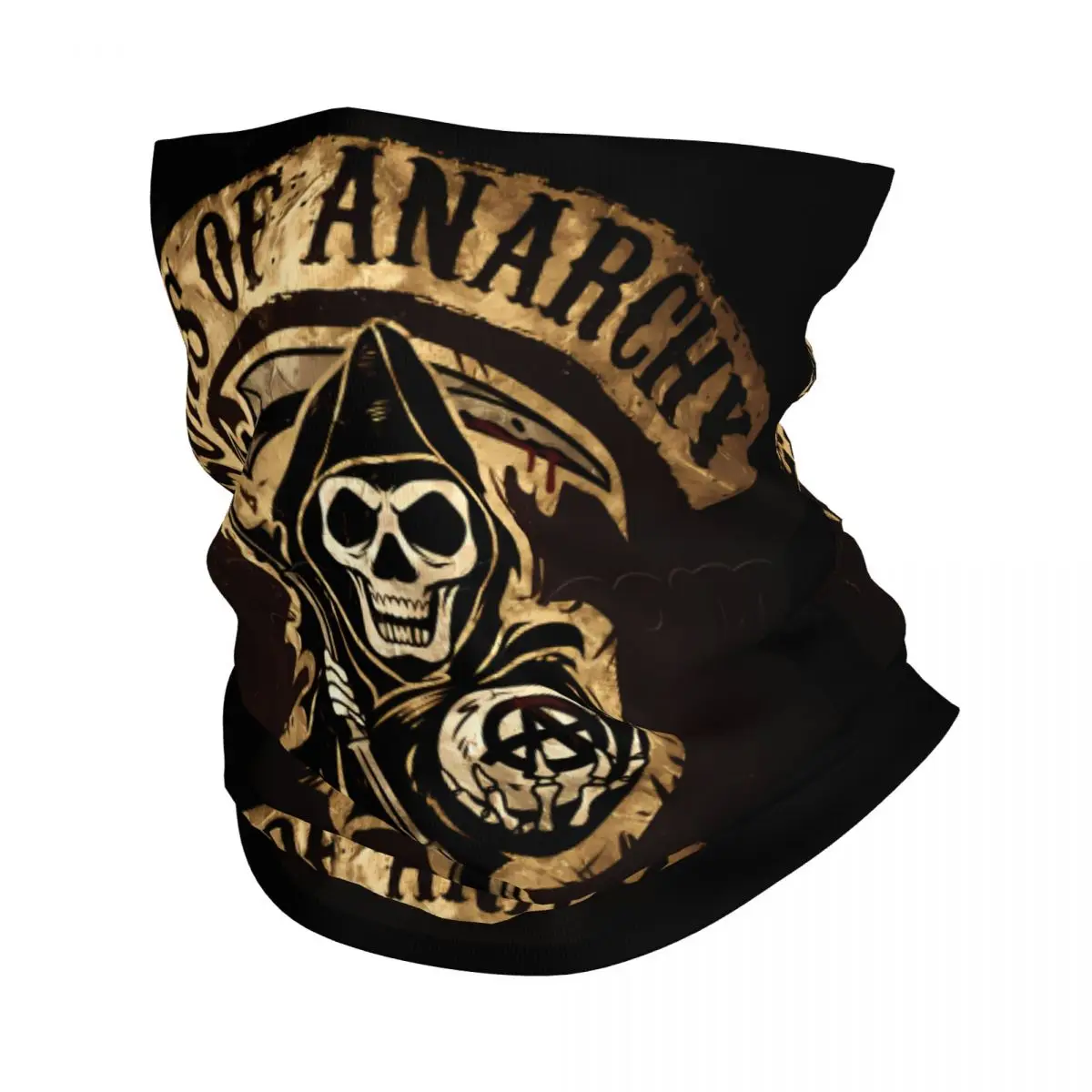 Sons Of Anarchy Thin Bandana Neck Gaiter Sons Of Anarchy Wrap Scarf Headband Neck Cover