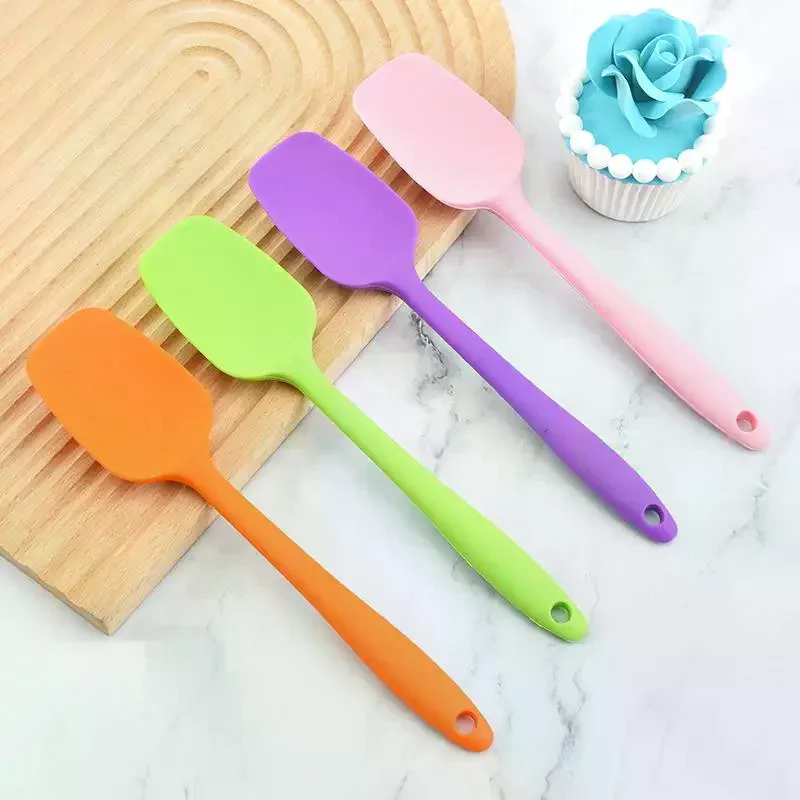 

Multicolor Food Grade Non Stick Butter Cooking Silicone Spatula Set Cookie Pastry Scraper Cake Baking Spatula Silicone Spatula