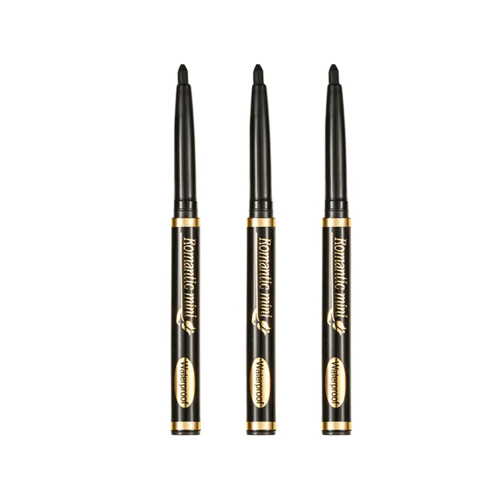 قطعتان من أقلام تحديد العيون السوداء المقاومة للماء والعرق - تدوم طويلاً ومقاومة للتلطخ لمكياج العيون الجريئة #5