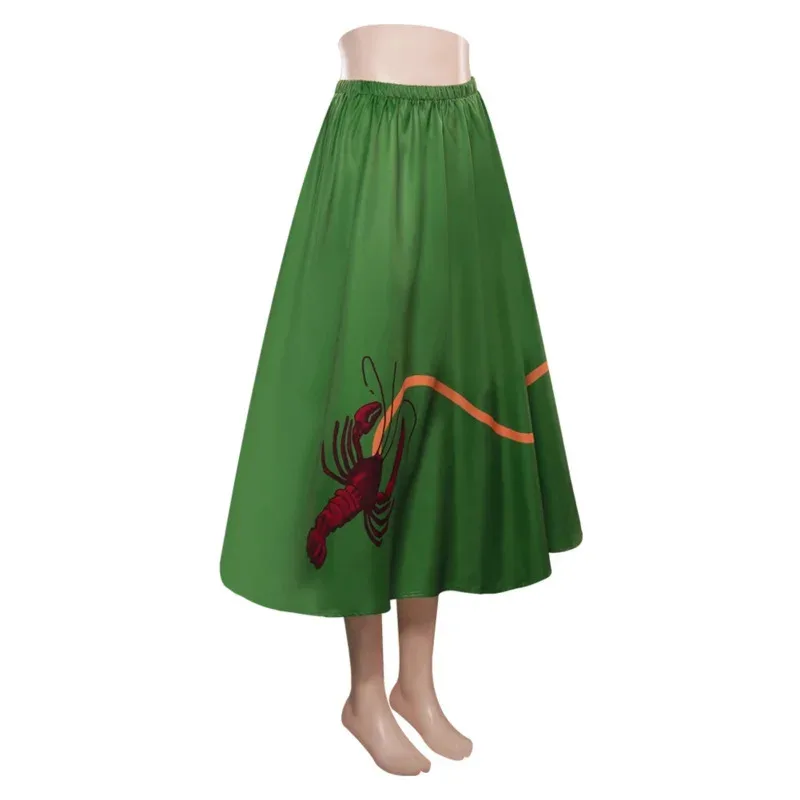 Grease Rydell Hohe Cosplay Rosa Damen Marisa Kostüm Frauen Mädchen Grün Rock Mantel Halloween Karneval Party Disguise Anzug DF5YE7