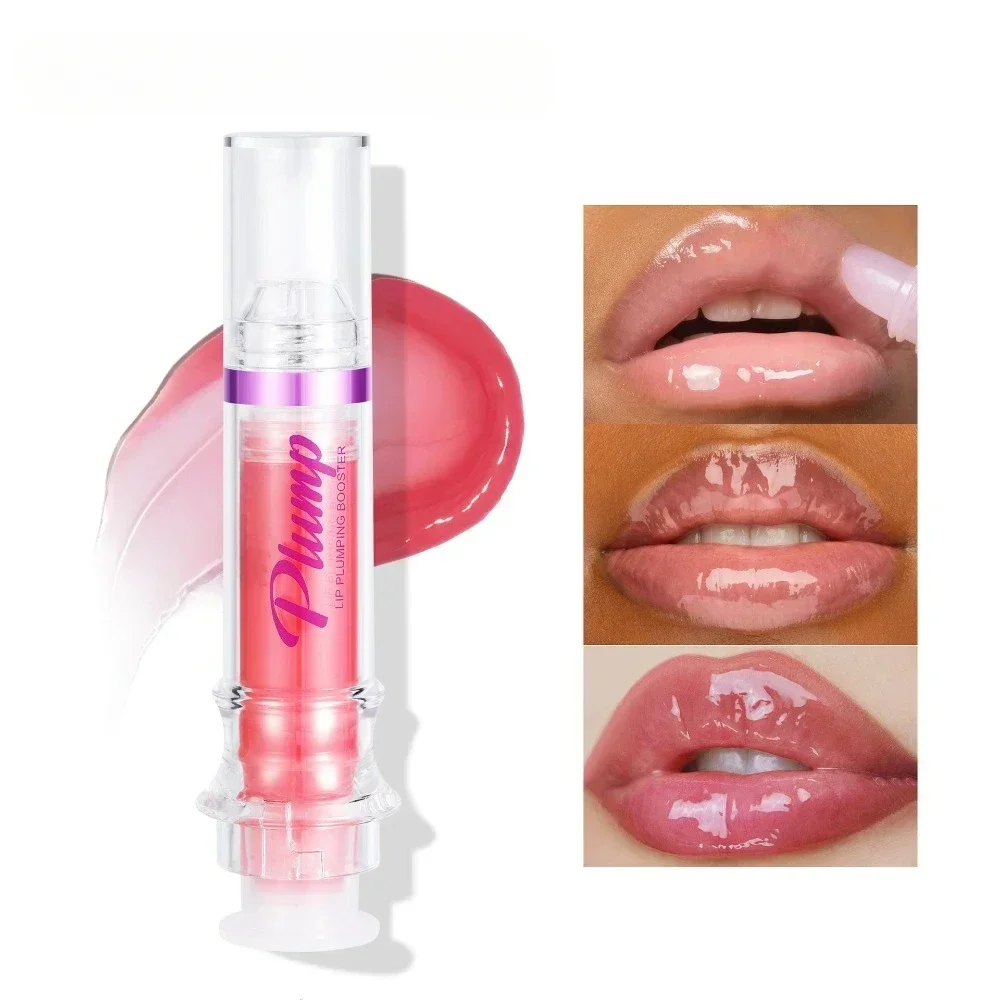 Lip Plumping Booster Gloss High Shine Voor Voller Ogende Lippen Extreme Glans Kristallen Volume Hydraterende Lipolie Verzorging Lipgloss