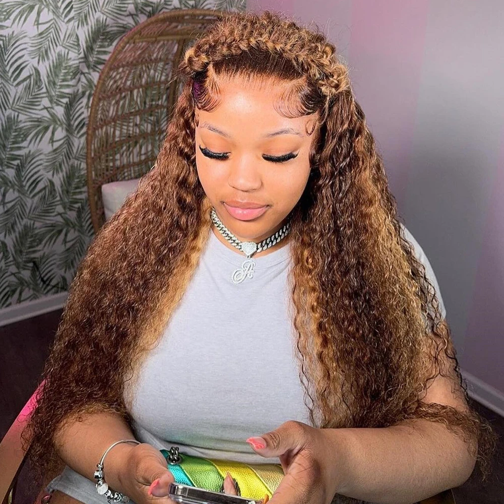 Highlight Curly Wig… - image