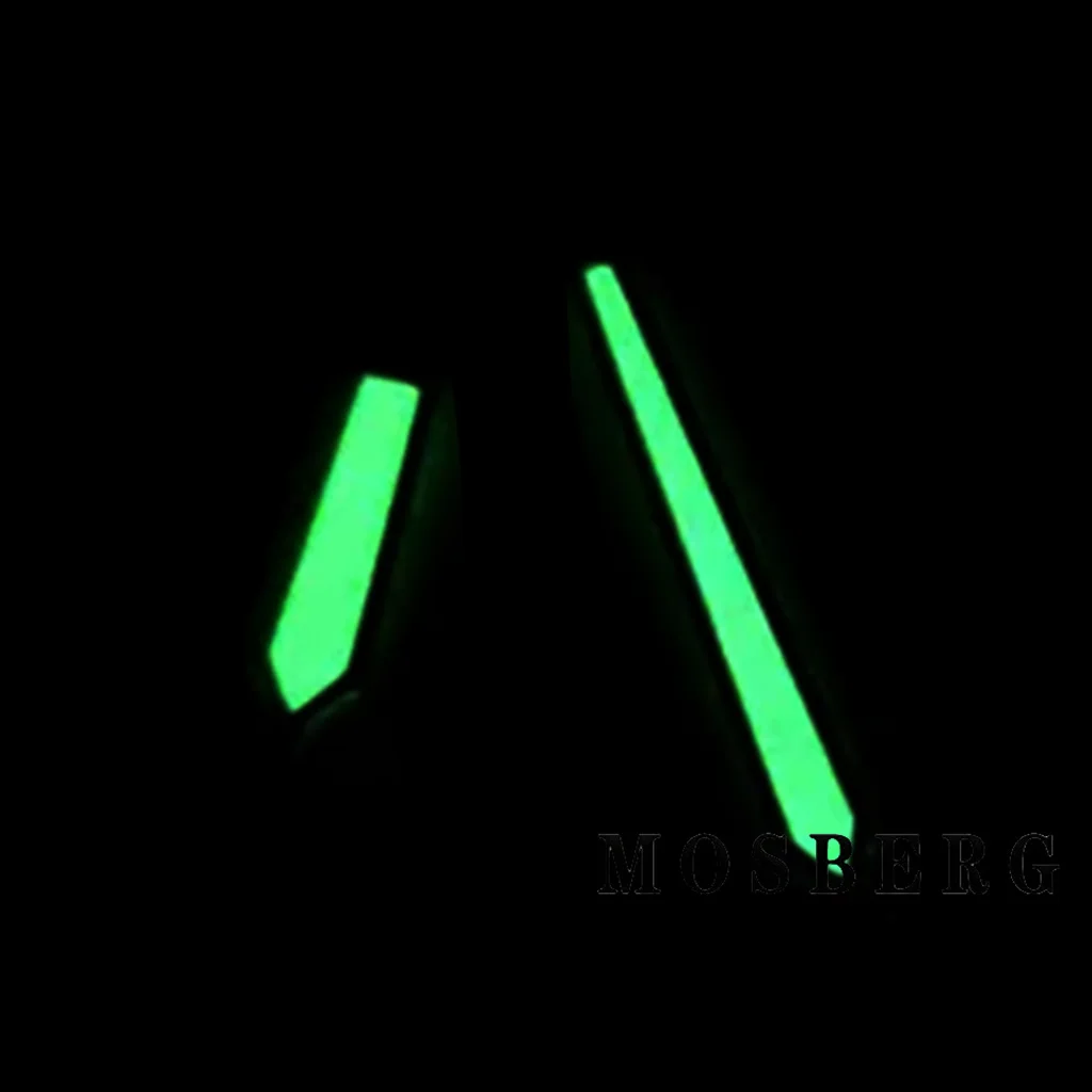 VH31 Watch Hands Green Luminous Silver/Black Fit VH31 Watches Automatic Movement Accessory image 6