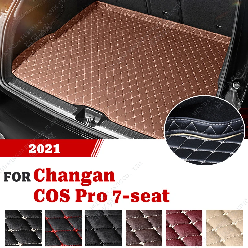 

Car Trunk Mat For Auchan COS Pro 7-Seat 2021 Custom Car Accessories Auto Interior Decoration