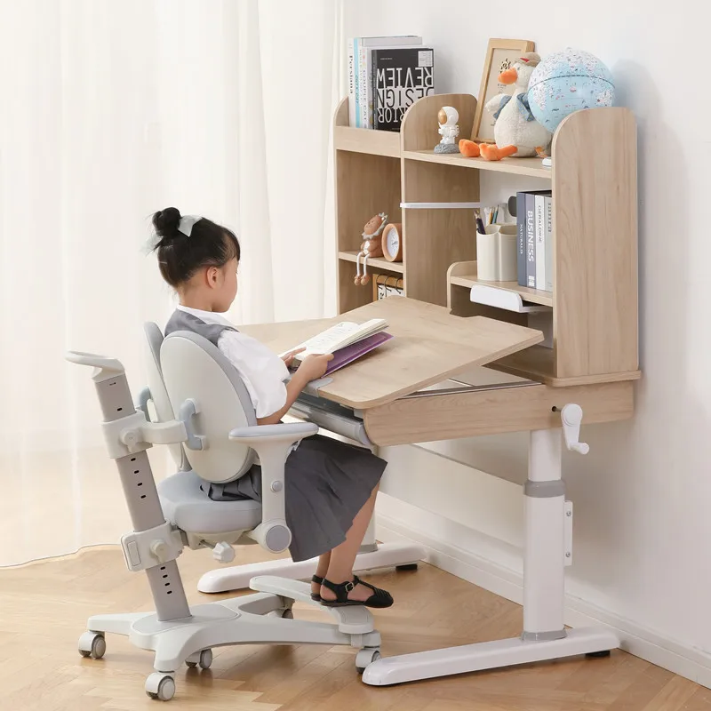 homework children study desk ergonomic adjustable kids table for 