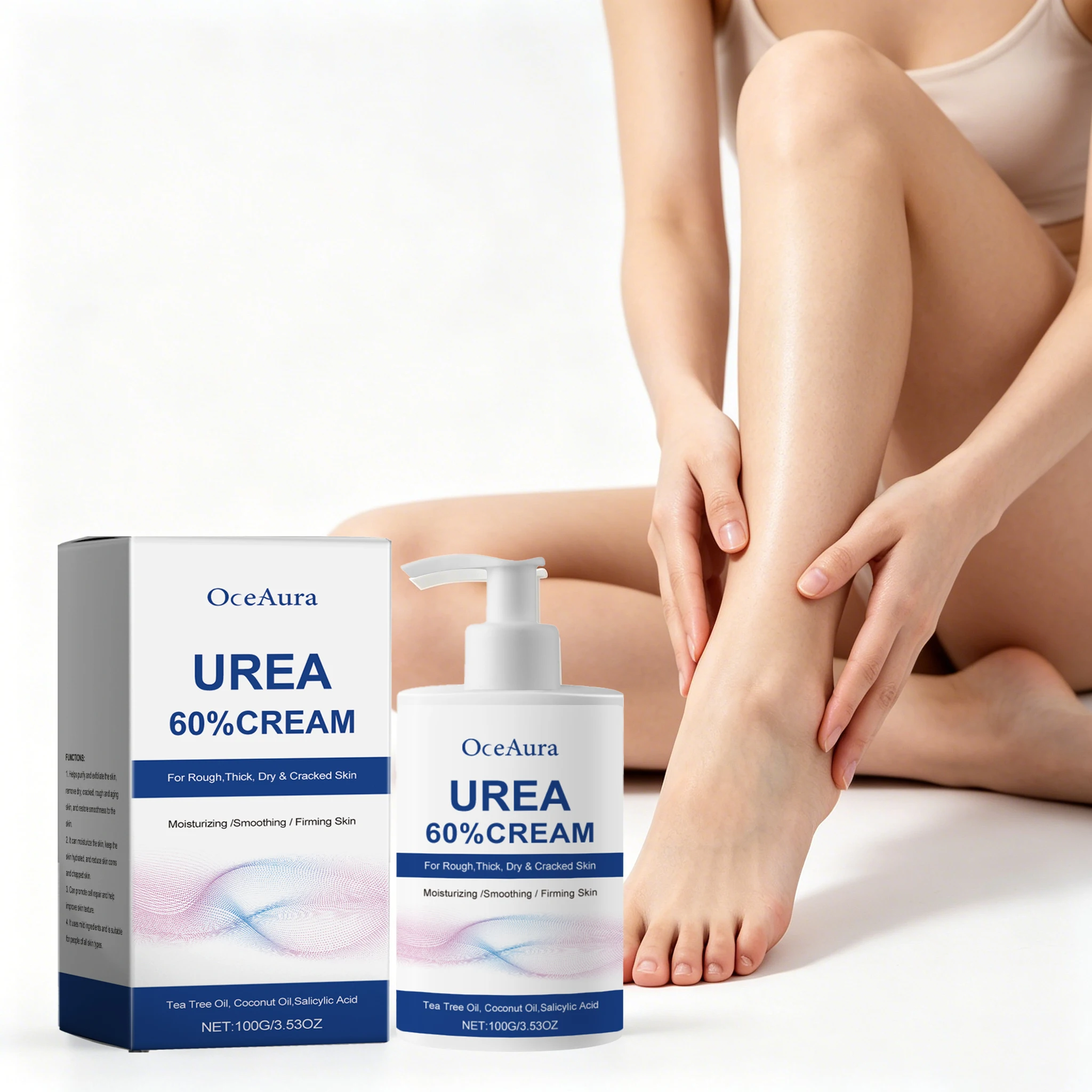 100G Foot Care Cream Deep Moisturizing Remove Dead Skin Reduce Dryness Nourishing Skin Enhance Smoothness Firming Foot Cream