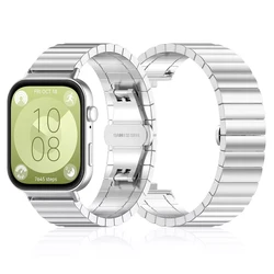 Correa For Huawei Watch Fit 3 Strap Smartwatch Accessories metal Stainless Steel wristband bracelet for Huawei fit 3 2024 Band
