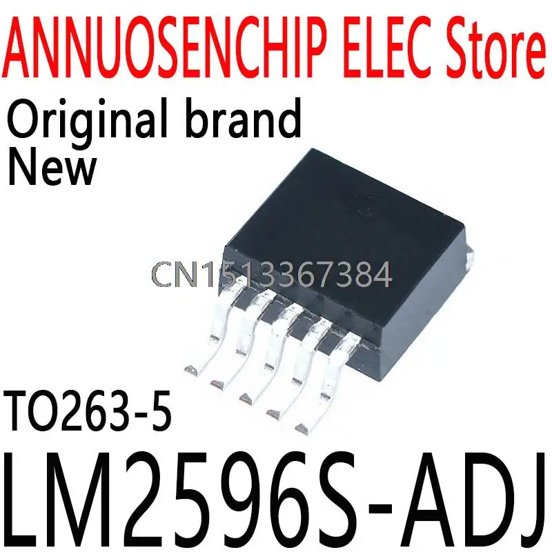 100PCS New and Original TO263 LM2596-ADJ LM2596S-ADJ