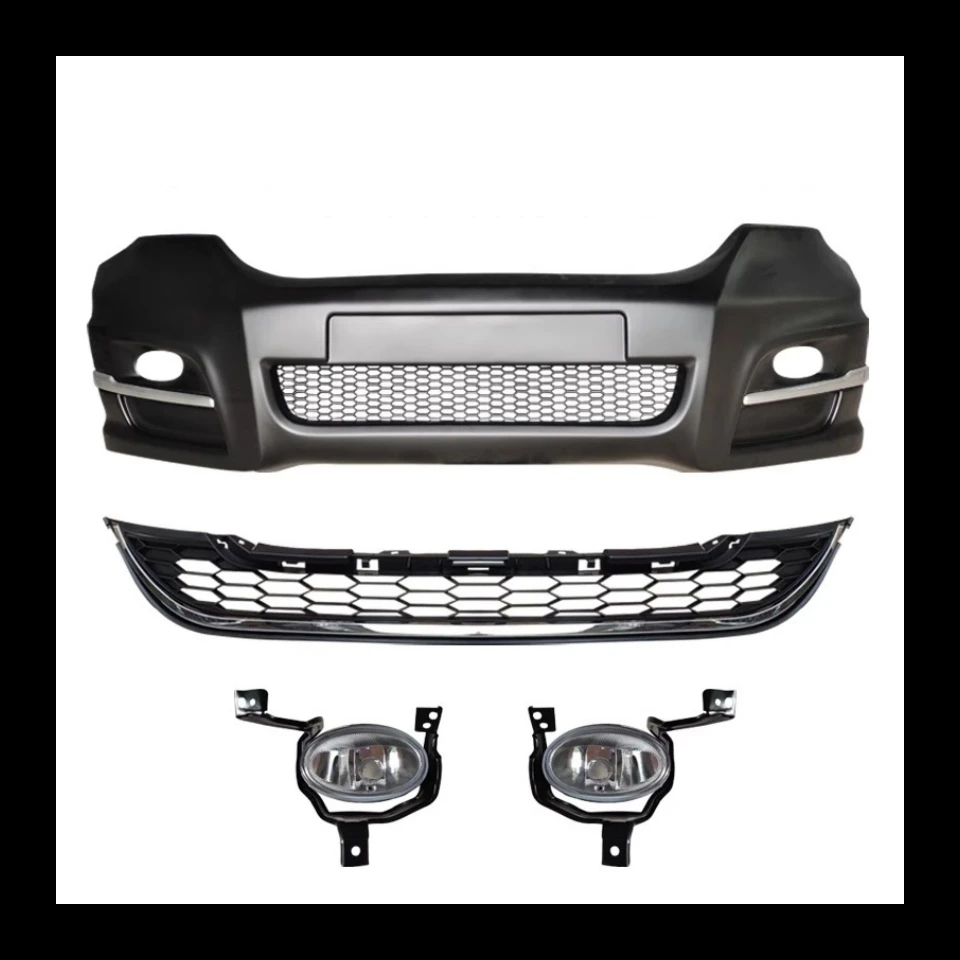 

Car Body Kit for Honda CRV 2007-2011 Modified New Style Front Rear Bumper Fog Lamp Unpainted Auto Accessories